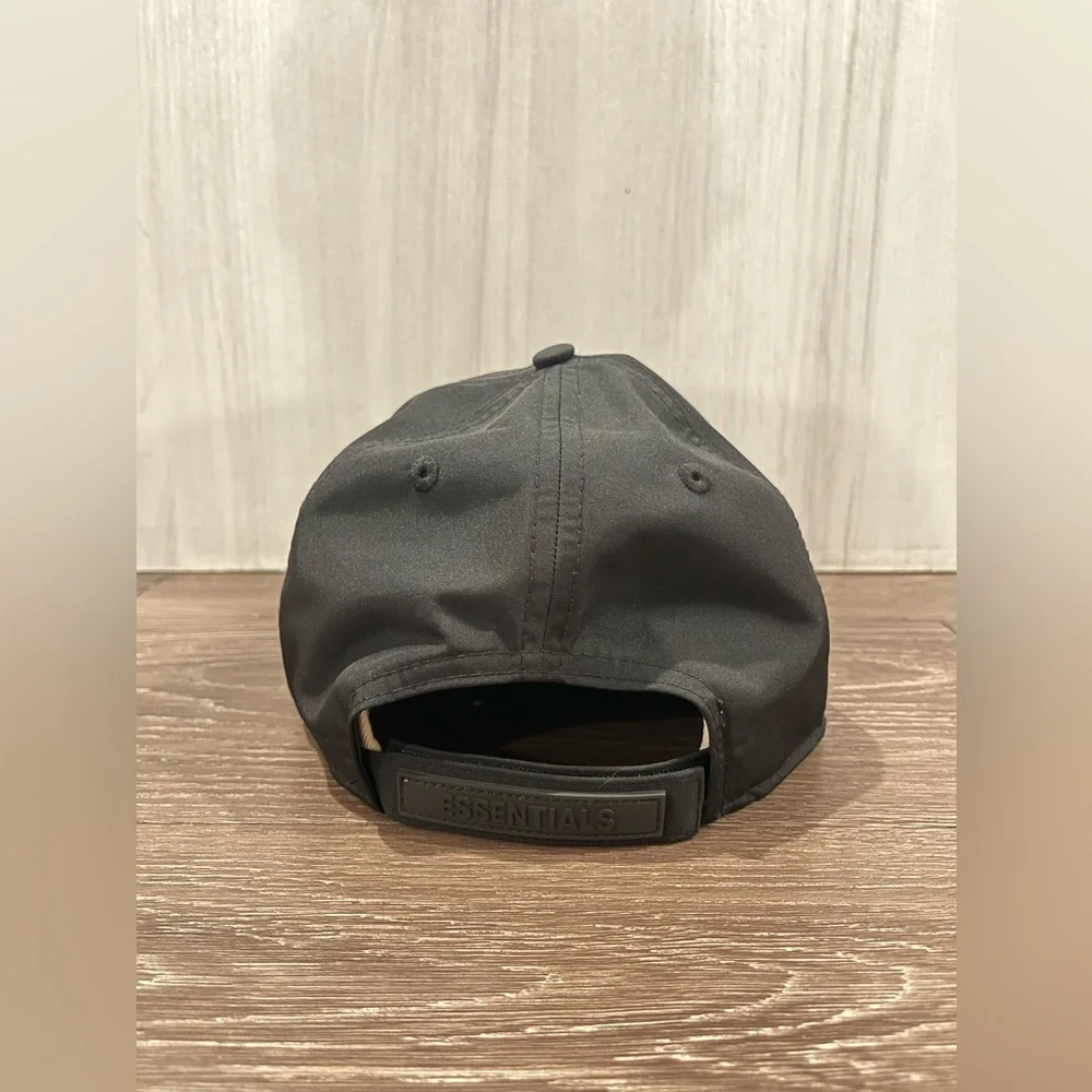 ❌SOLD❌ Fear of God Essentials New Era 9Fifty Retro Crown A Frame Hat Black - Picture 3 of 9